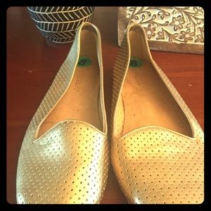 AEROSOL Gold Slip Ons